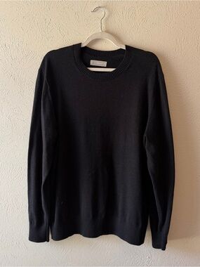Men's Everlane Black Crewneck Sweater